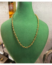 Green Onyx Gold Vermeil Necklace - 18 Inch