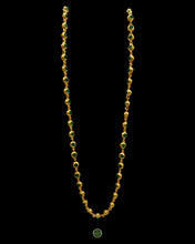 Green Onyx Gold Vermeil Necklace - 18 Inch