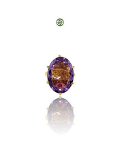Amethyst Crown Ring