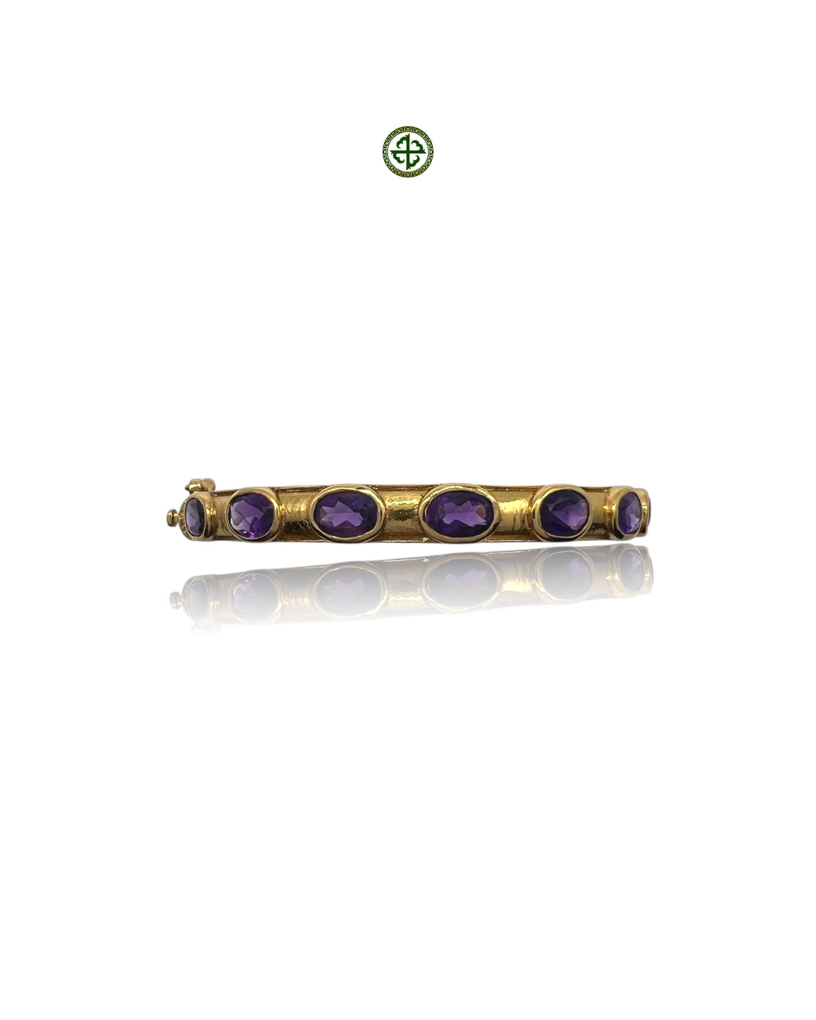 Amethyst Gold Vermeil Bracelet