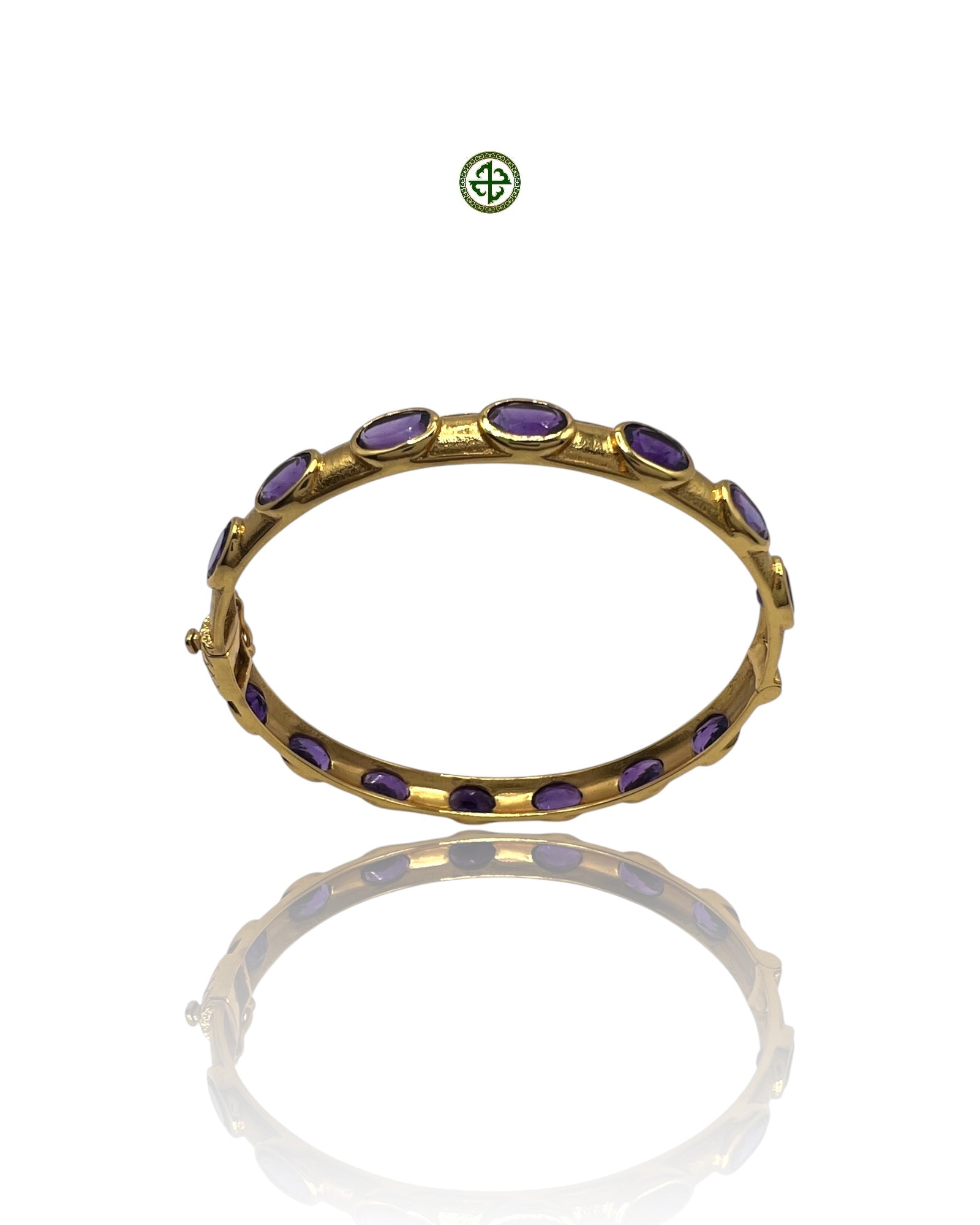 Amethyst Gold Vermeil Bracelet