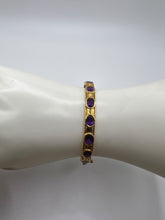 Amethyst Gold Vermeil Bracelet