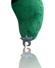 Aqua Blue Starfish Earrings