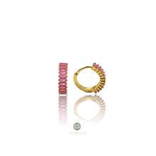 Baguette Huggie Earrings