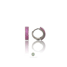 Baguette Huggie Earrings