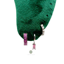 Baguette Huggie Earrings