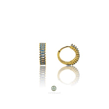 Baguette Huggie Earrings