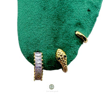 Baguette Huggie Earrings