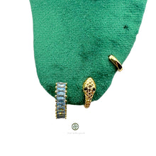 Baguette Huggie Earrings