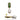 Baroque Pearl Emerald Green Pavé Drop Earrings