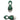 Natural Baroque Pearl Emerald Green Pavé Wild Cat Earrings