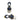 Natural Baroque Pearl Sapphire Blue Pavé Wild Cat Earrings