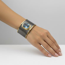 blue-topaz-black-rhodium-gold-vermeil-cuff-bracelet