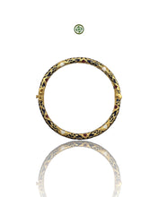 Blue Enamel Gold Vermeil Bracelet