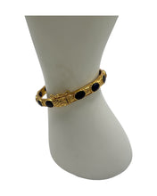 Deep Blue Sapphire Gold Vermeil Bracelet