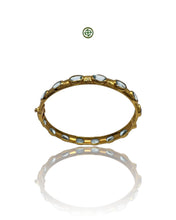 Blue Topaz Gold Vermeil Bracelet