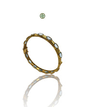 Blue Topaz Gold Vermeil Bracelet