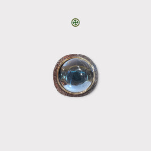 Blue Topaz Natural Stone Ring