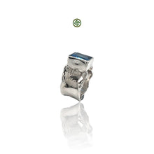 Blue Topaz Silver Ring