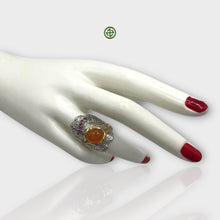 Carnelian Natural Stone Silver Ring