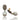 Champagne Pavé & Baroque Pearl Drop Earrings