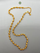 Citrine Dot Gold Vermeil Necklace