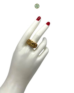 Citrine Four Stones Ring