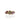 Gold vermeil ring with amethyst and tourmaline