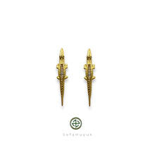 Crocodile Earrings