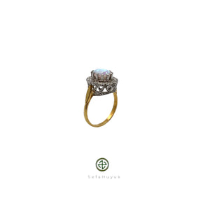 Dale Opal Zirconia Ring