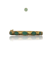 Emerald Gold Vermeil Bracelet