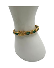 Emerald Gold Vermeil Bracelet