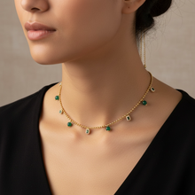 Celebrate connection, loyalty, and timeless bonds with our Emerald Green Zirconia Friendship Necklace — a meaningful piece designed to symbolize growth, harmony, and lasting friendship. Featuring vibrant green beads paired with sparkling emerald-toned zirconia charms, this necklace beautifully represents the strength and renewal found in true relationships.

The rich green hues are associated with balance, healing, and emotional connection, making this necklace the perfect gift to honour a close friend, sis