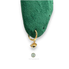 Eyelash Lucky Eye Earrings