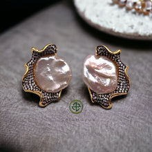 Farisa Baroque Pearl Earrings