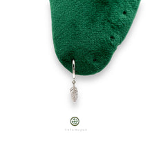 Feather Hoop Earrings