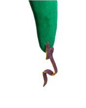 Geometric Ruby Pink Pavé Earrings