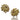 Golden Bloom Peridot Green Earrings