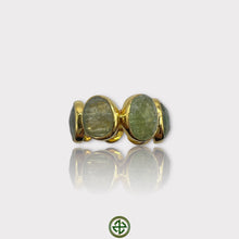 Green Tourmaline Eternity Ring