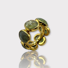Green Tourmaline Eternity Ring