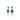 Green Tourmaline Silver Drop Earrings