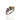 Trio gemstone ring in rhodium plated 925 sterling silver featuring citrine, green tourmaline and amethyst. Elegant and colourful ring for everyday wear. Available in US size 6.5 (UK M) with resizing options.