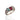 Multi gemstone statement ring in rhodium plated 925 sterling silver featuring ruby, blue topaz, moonstone and amethyst. Tarnish-resistant, handmade artisan ring for everyday wear. Available in US size 8 (UK Q) with resizing options.