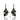 Large Baroque Pearl Serpent Earrings