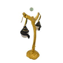 Large Baroque Pearl Serpent Earrings