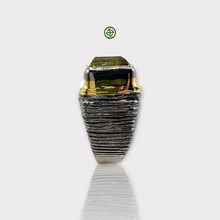 Lemon Quartz Statement Ring