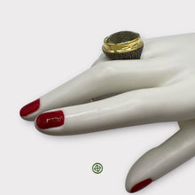 Lemon Quartz Statement Ring