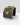 Luxury black rhodium and 18K gold plated cuff bracelet on 925 sterling silver featuring citrine, amethyst, ruby, kyanite, rutilated quartz, blue topaz and orange tourmaline.