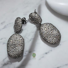 Mathew Diamond CZ Dangle Earrings