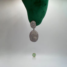 Mathew Diamond CZ Dangle Earrings